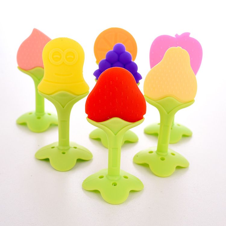 silicone fruit teether