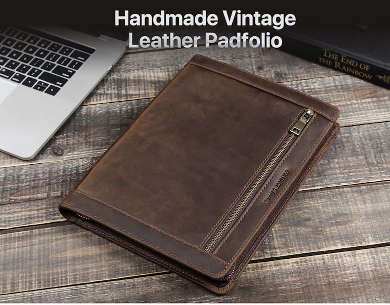 ipad pro leather bolsa