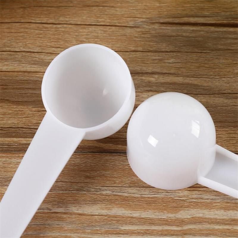 5/10Pcs 10ml 5g Food Grade Reusable Plastic Measuring Spoon Coffee Teaspoon  Milk Powder Spoon Multifunctional Kitchen Spoons - AliExpress