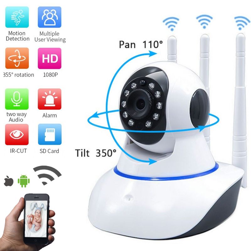 Cámara De Seguridad Inalámbrica Para Perros Ip Cam 720p Wifi Cámara De Seguridad Inalámbrica Para Perros Ip Cam 720p Wifi