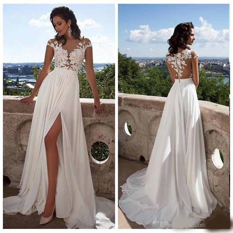 beach side wedding dresses