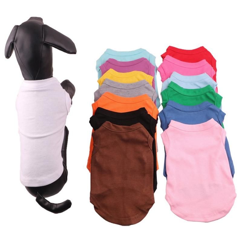 solid color dog shirts