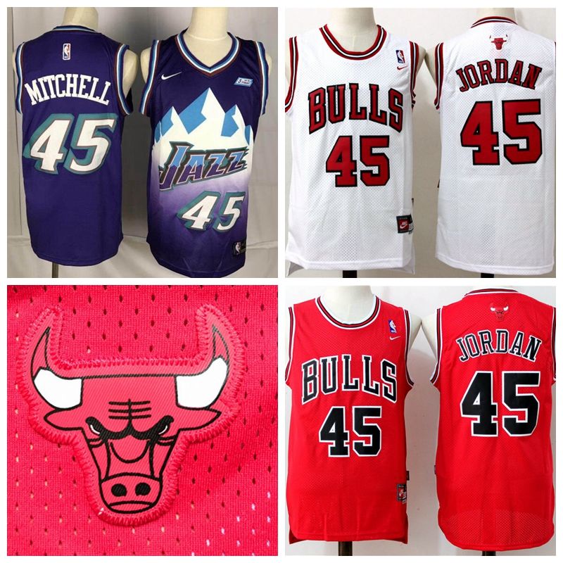 white and red jordan jersey