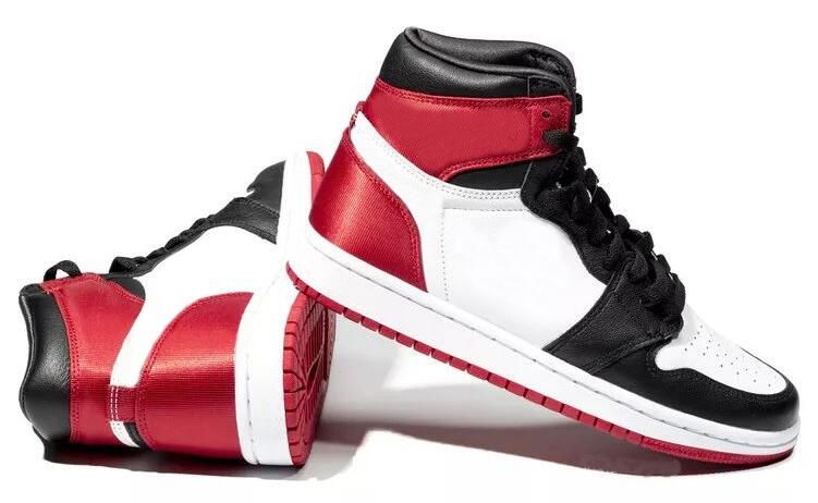 red black and white satin 1s