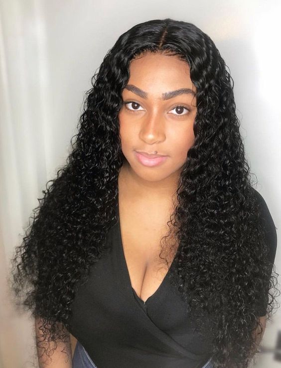 Women New Hairstyle Brazilian Hair African Ameri Long Kinky Curly