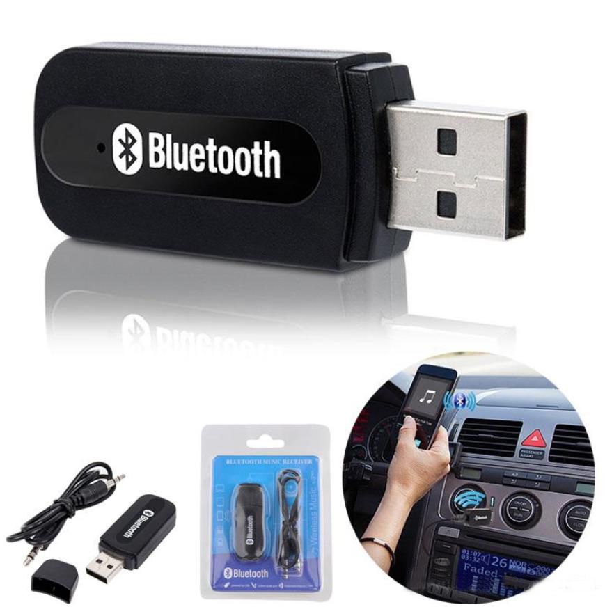 3.5mm Wireless USB Mini Bluetooth Aux Stereo Audio Music Car Adapter Receiver.