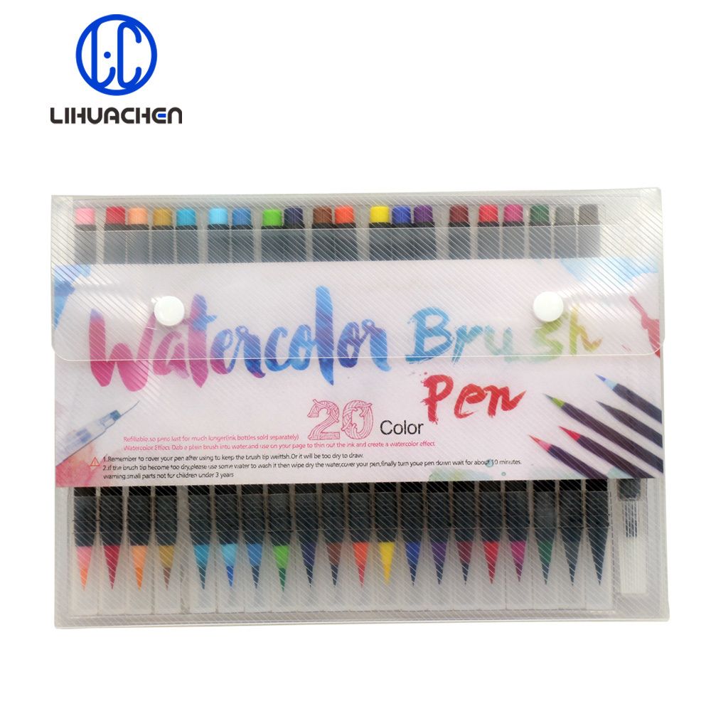 2020 LIHUACHEN Premium Painting Soft Brush Pen Set Watercolor - 2020 LIHUACHEN Premium Painting Soft Brush Pen Set Watercolor