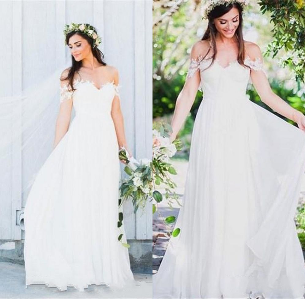 inexpensive beach wedding dresses