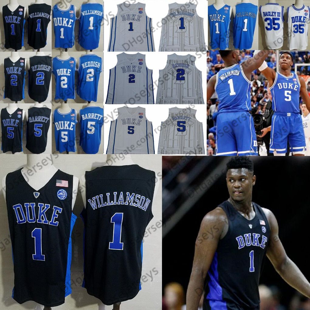 zion williamson black jersey