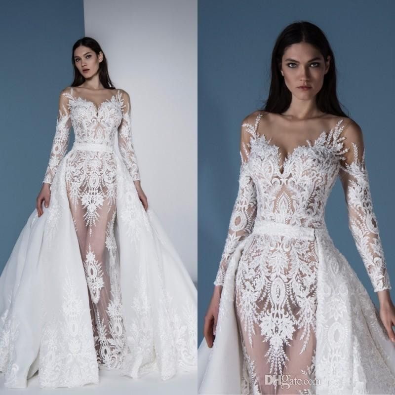 Acquistare Elie Saab 2020 Abiti Da Sposa A Sirena Gonna Staccabile Pizzo  Appliqued Abiti Modesti Abiti Da Sposa Sweep Train Estate Paese Abito Da  Sposa Economico | Consegna Veloce E Qualità | DHgate Italy