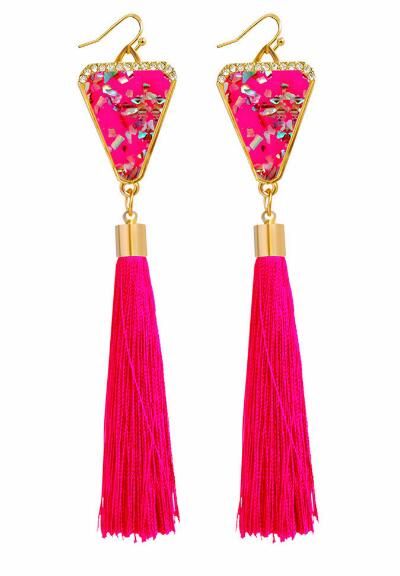 Mongjiqia30 Pendientes Verticales De Geometría Elegante De Mongjiqia30 Pendientes Verticales De Geometría Elegante De
