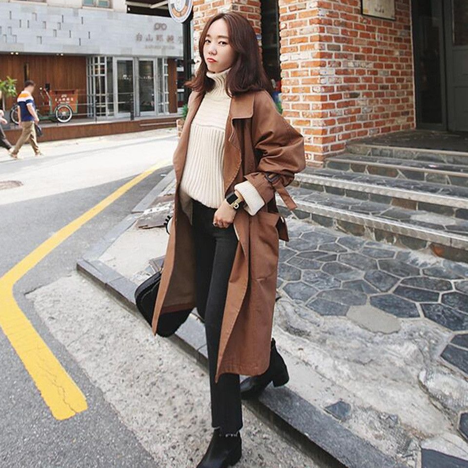 korean style casual women's coat
