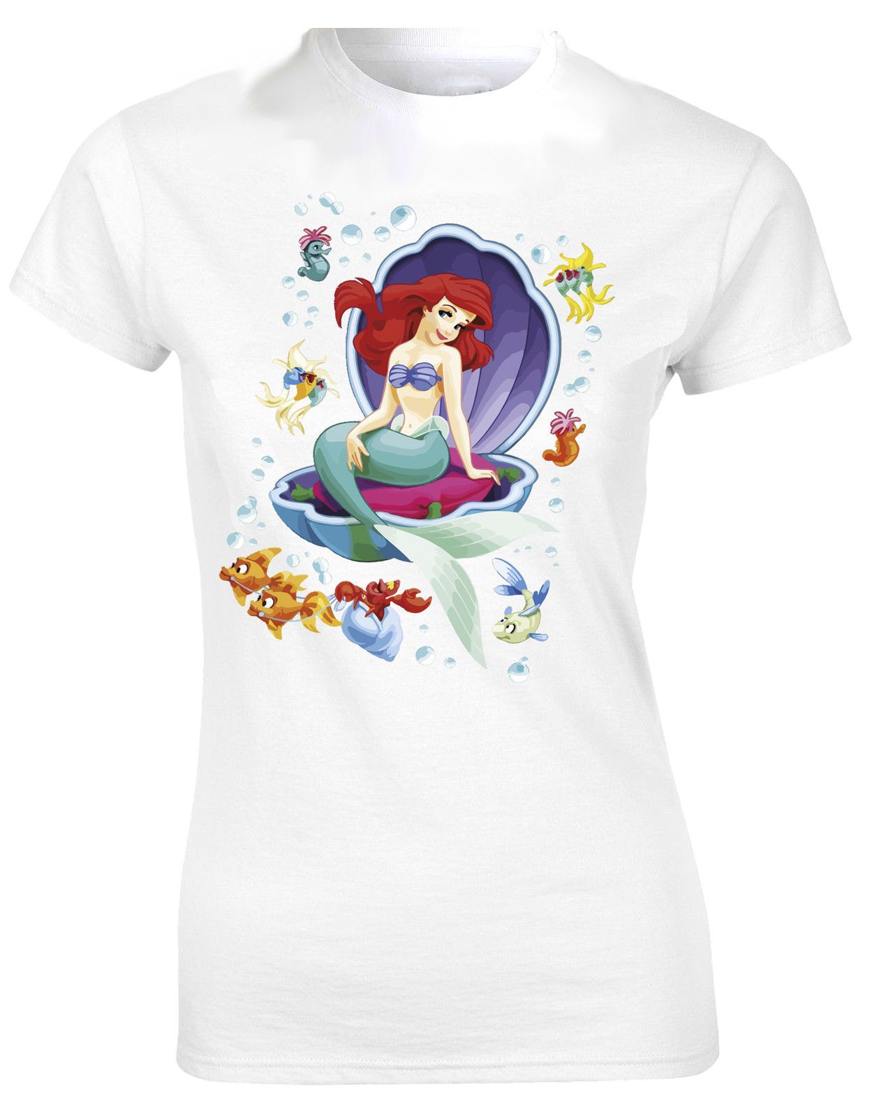 camisetas personalizadas de la sirenita