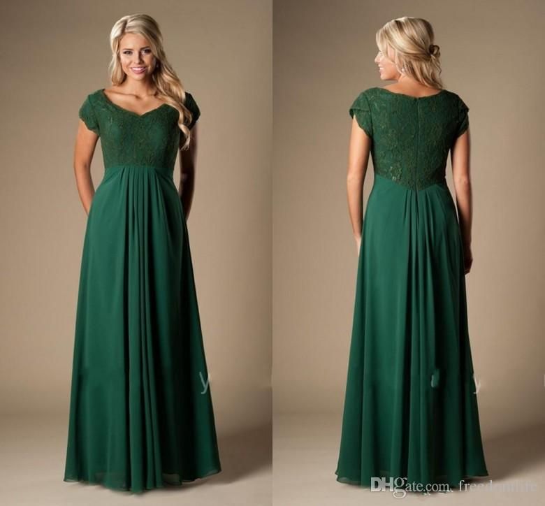 Dark Green Bridesmaid Dresses Clearance 