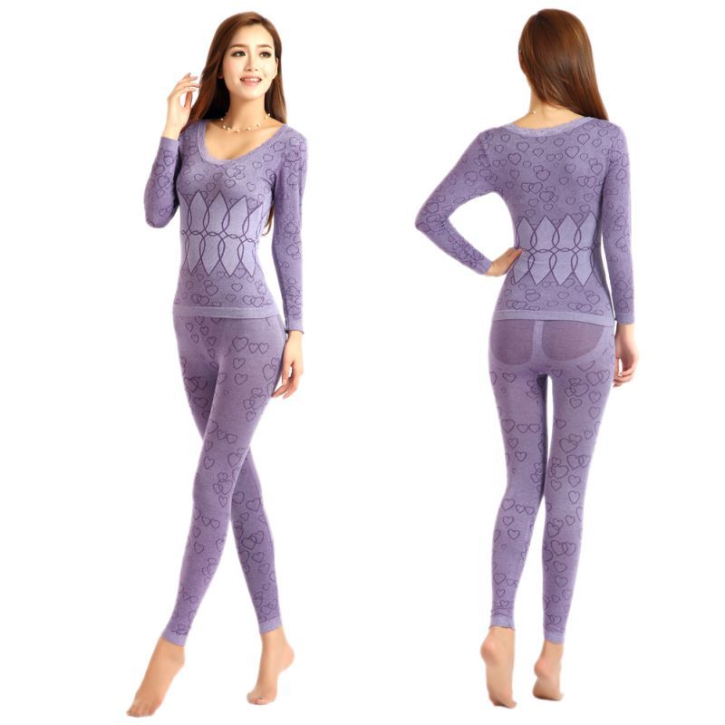 womens long john pajamas