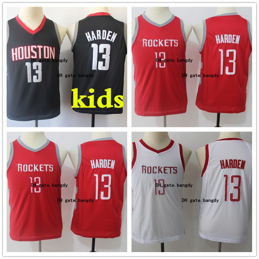 Compre 2.020 Niños De Houston cohetes Camiseta NBA James Harden 13 Edición Jerseys Del Baloncesto De La Ciudad De Nueva Harden Rojo Cosido Juvenil Negro Rojo Stock A 16,9 € Del Ajersey | DHgate.Com
