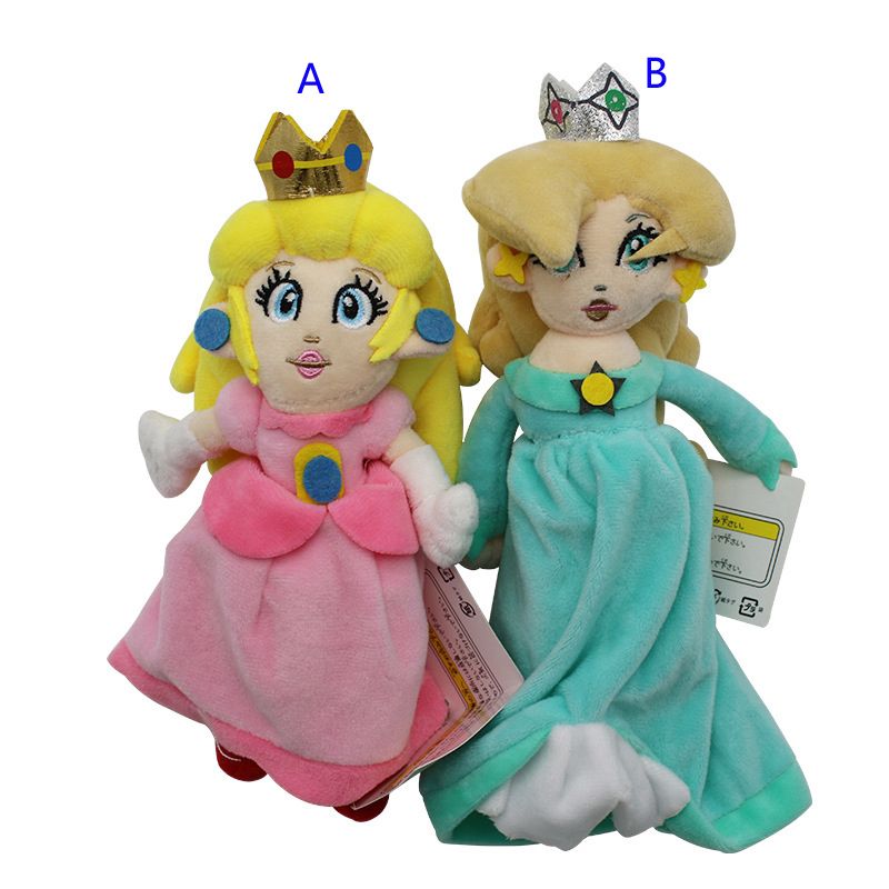 super mario peach plush