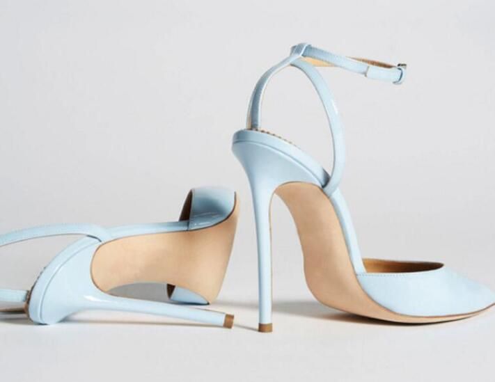 talon bleu clair