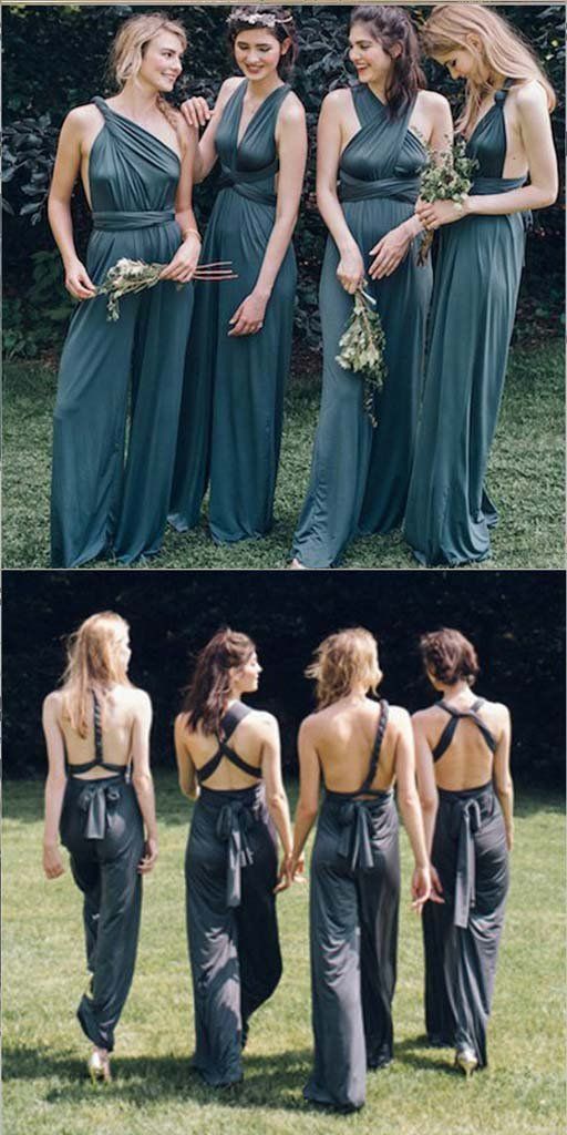 Convertible jumpsuit bridesmaid Clearance