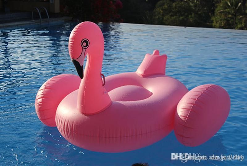 Giant Swan Inflatable Flamingo Float 