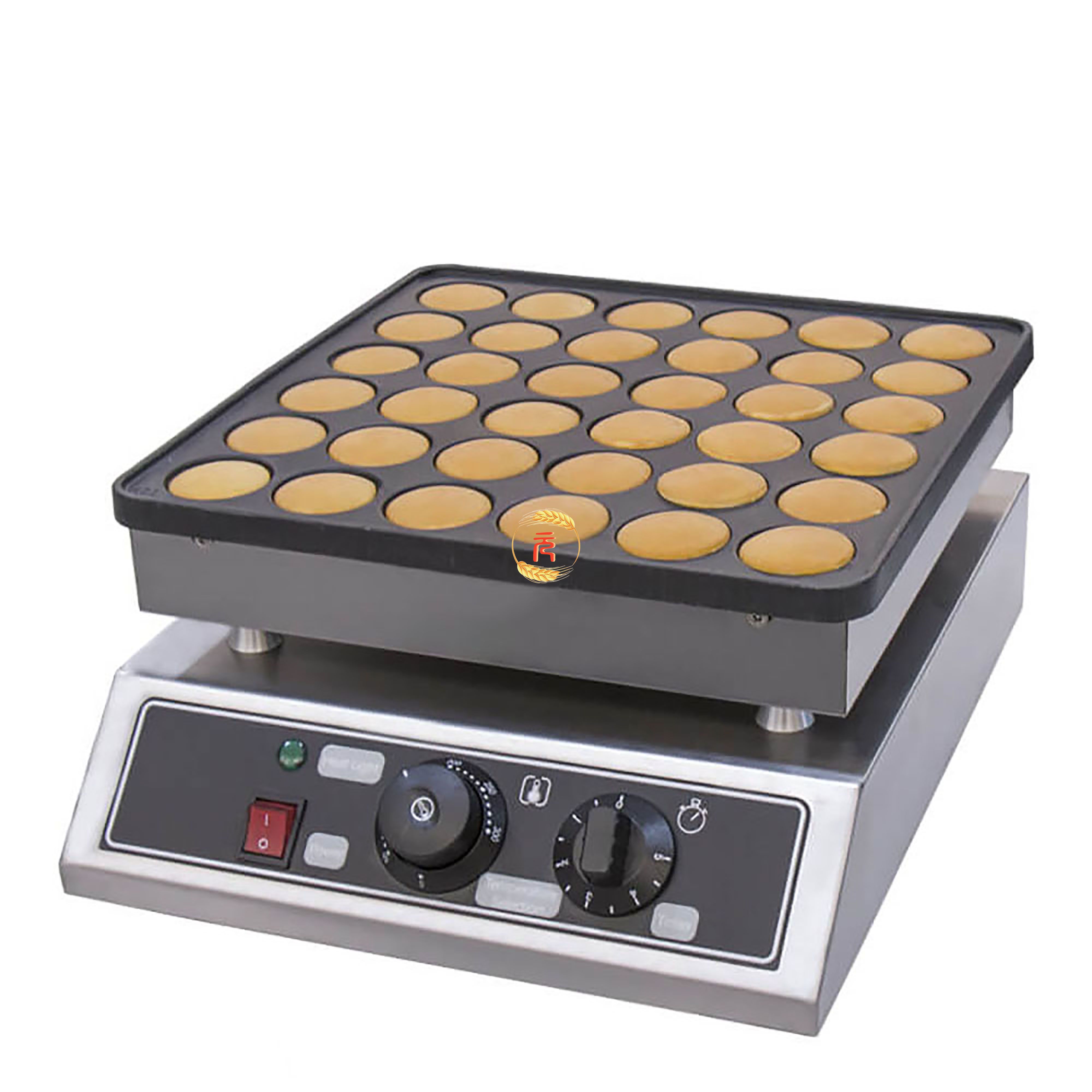 2020 36 Holes Electric Poffertjes Maker Mini Dutch Pancakes Maker Baker