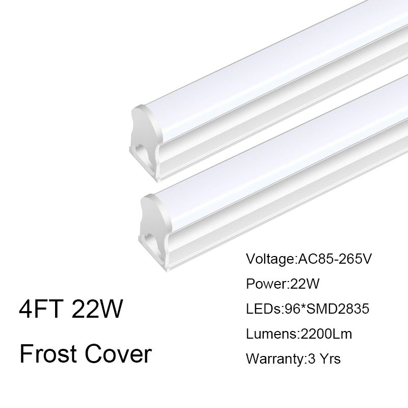 4FT 22W Frosted Cover