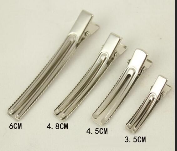 Alligator Clips with teeth 20pcs 45mm Silver Alligator clips Metal Hair Clips Hair Accessories Alligator Hair clips Wholesale Clips