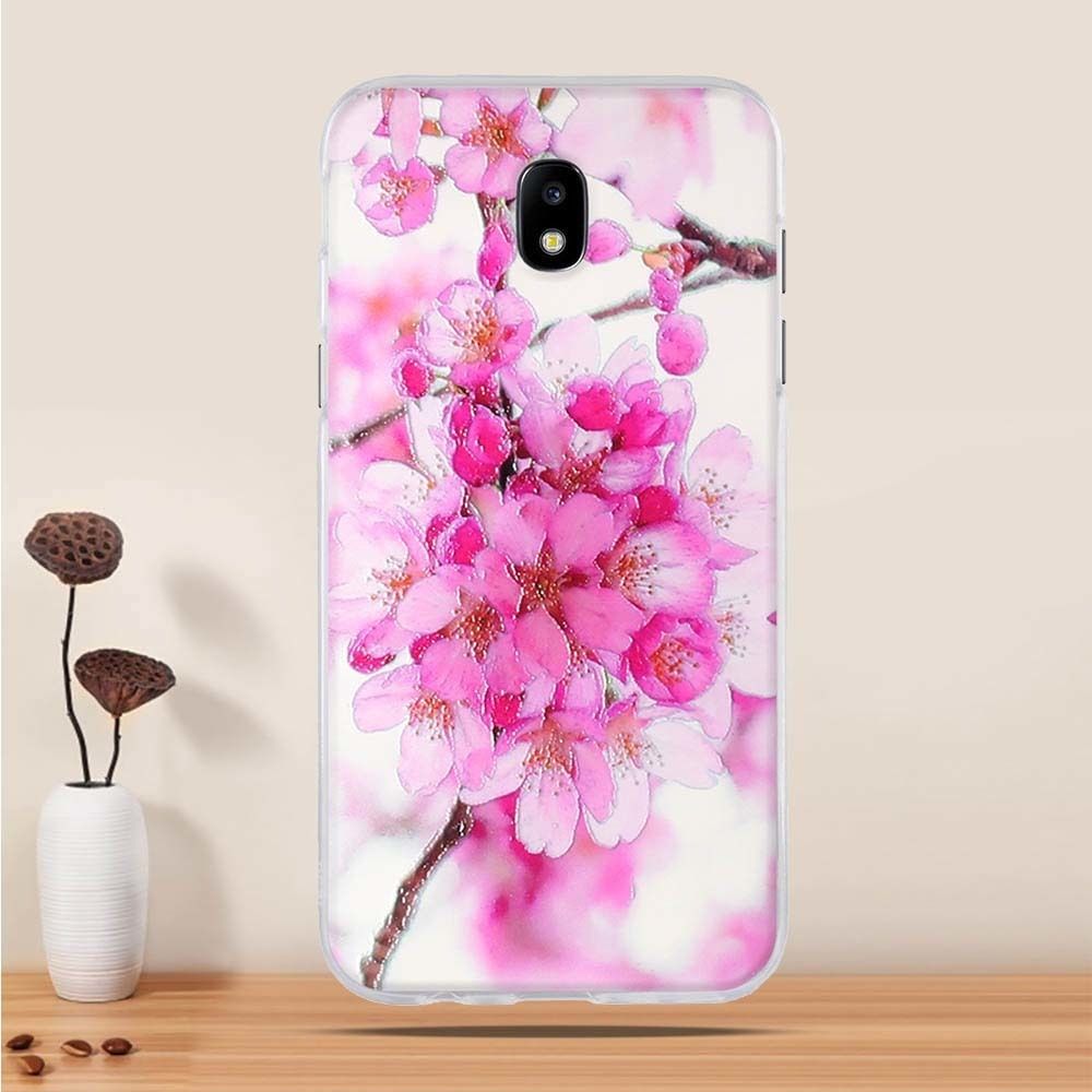 Rosa HopMore Gato Funda para Samsung Galaxy J5 2017 Silicona Motivo 3D Divertidas TPU Gel Dibujo Kawaii Carcasa Samsung J5 2017 Ultrafina Slim Case Antigolpes Caso Protección Cover Design Gracioso