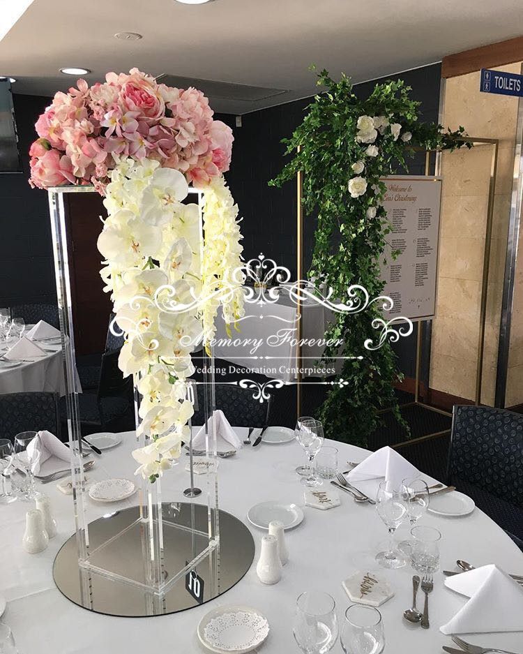 80cm Tall Nice Wedding Center Flower Stands Table Top Flower
