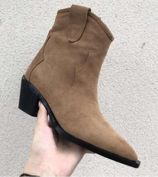 botines tipo vaquero