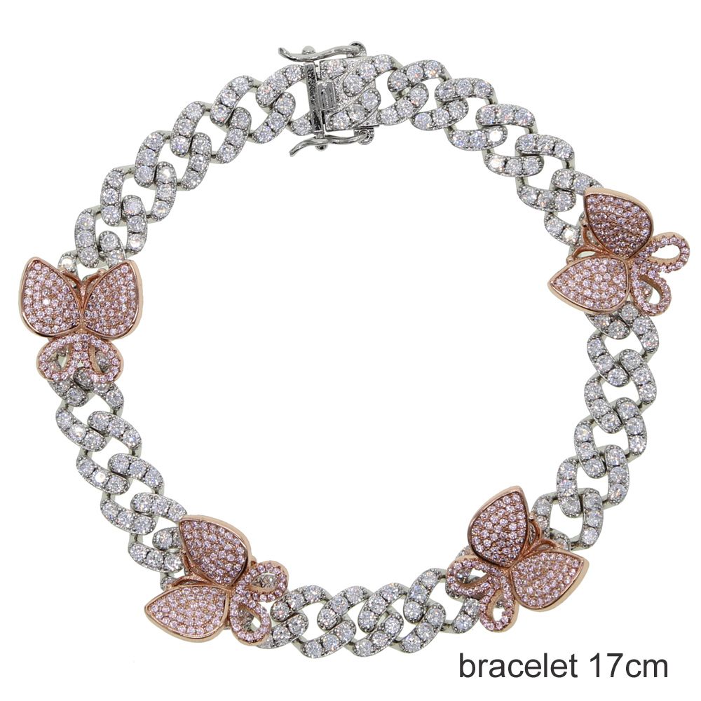 rose bracelet 17cm