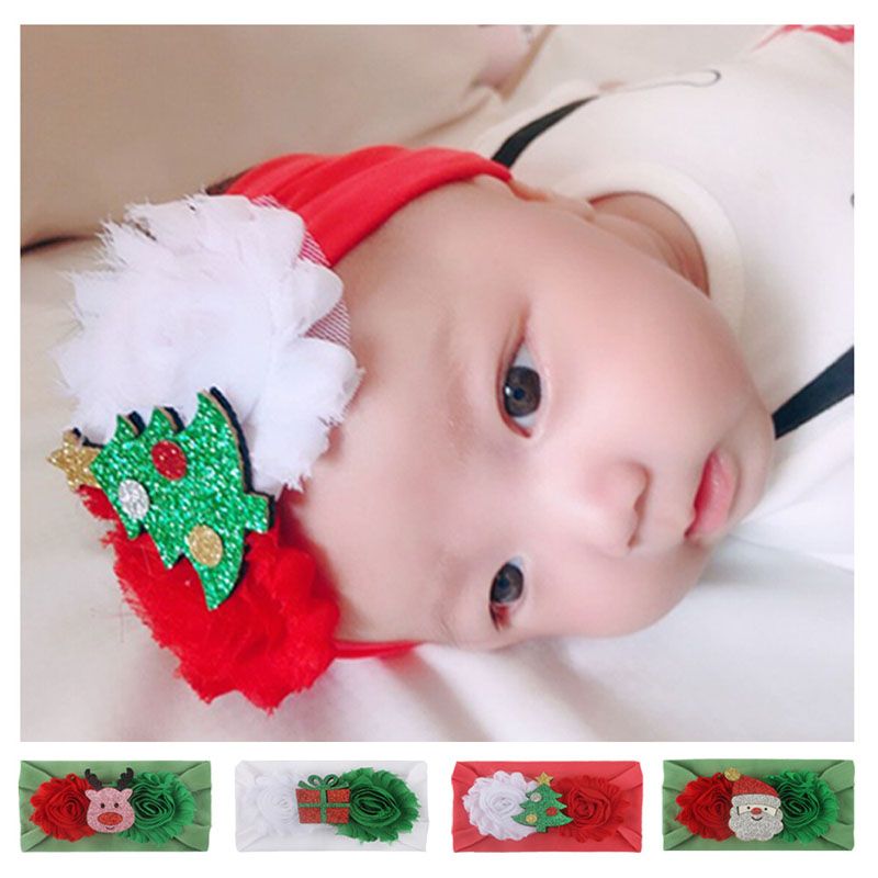 christmas headband for baby girl