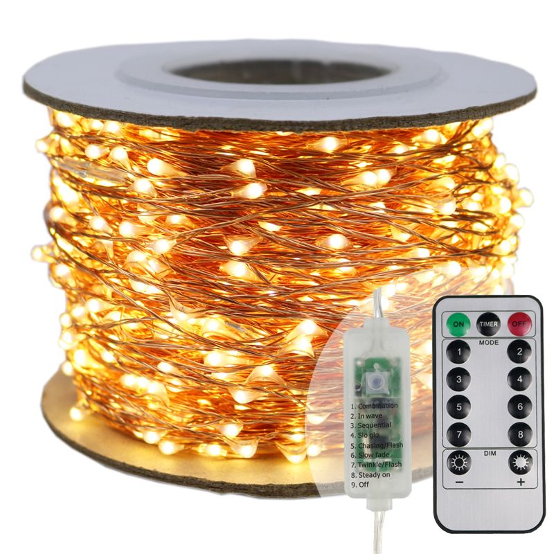 outdoor string lights 30m