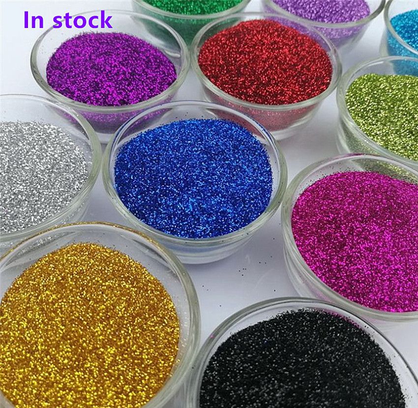 2019 Glitter Powder Metallic Regular Colors Glitter Eco Friendly