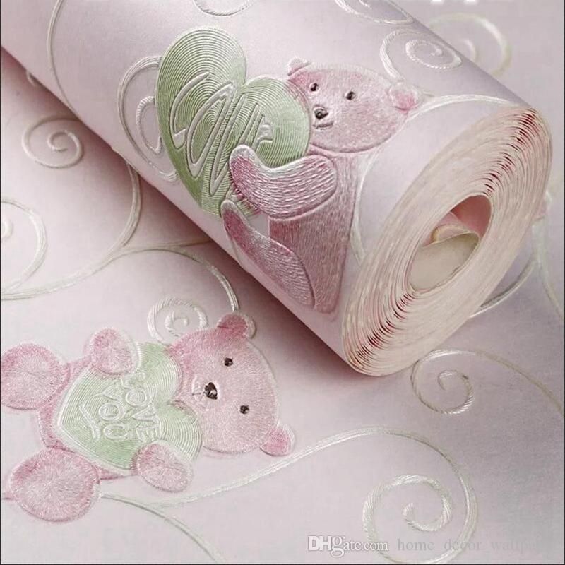 Grosshandel 3d Kinderzimmer Pragetapete Cartoon Tapete Umweltschutz Junge Madchen Schlafzimmer Cartoon Tapeten Fur Wand Von Shop7722 45 7 Auf De Dhgate Com Dhgate