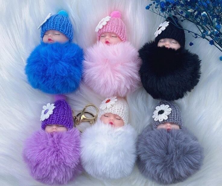 Compre 2020 Muñecos De Peluche Muñeca Llavero Anillo De La Cadena Dominante Del Regalo De Los Bebés Juguetes Fiesta De Cumpleaños De La Decoración De Navidad Llaveros Llavero Del Bolso Colgante A