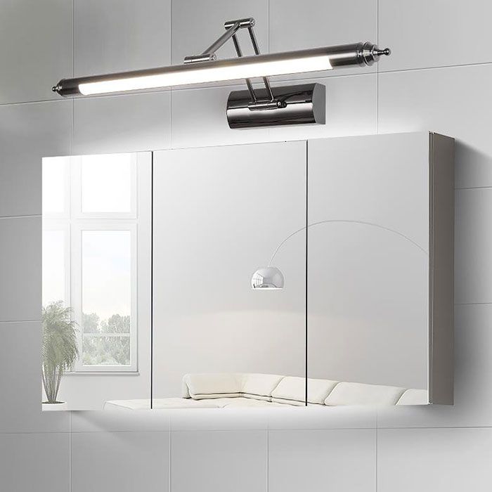 2020 Industrial Swing Arm Cabinet Mirror Light Modern Decor Swing Arm Cabinet Mirror Light