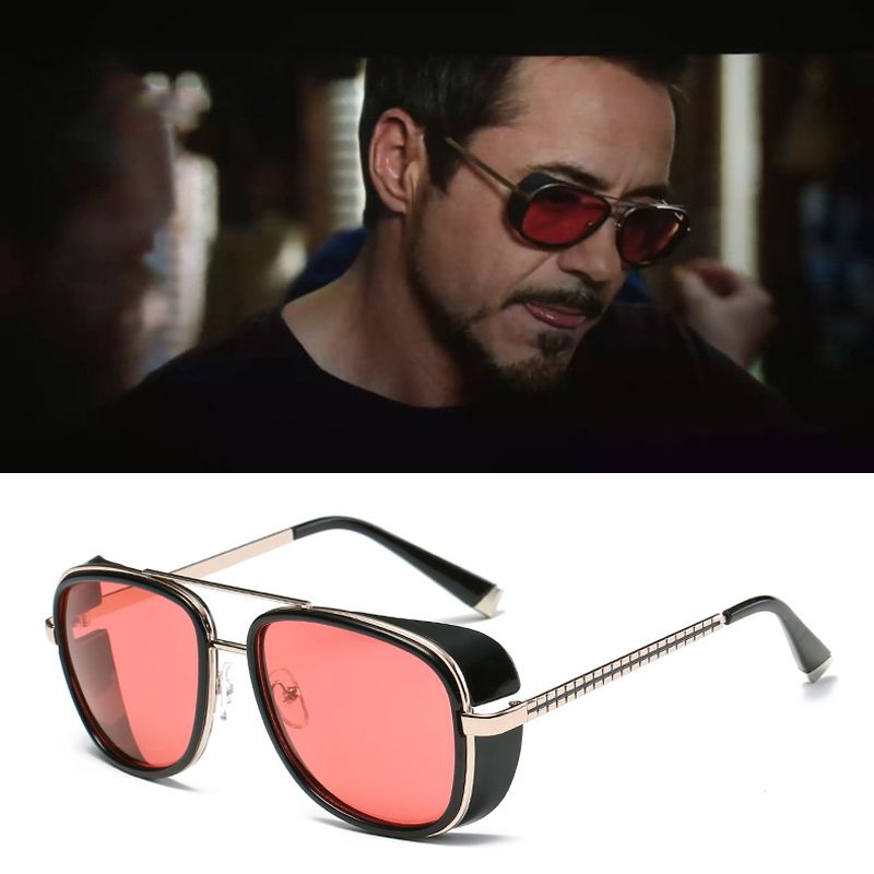 Iron Man 3 Matsuda TONY Stark Occhiali Da Sole Uomo Rossi Coating Retro  Vintage Designer Occhiali Da Sole Oculos Masculino Gafas De Da 5,68 € |  DHgate Italy