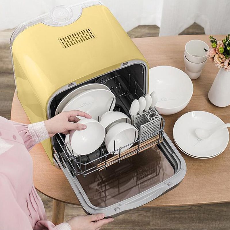 Ya Destructivo orden Mini lavaplatos eléctrico para el hogar Máquina de esterilización de cocina  Lavavajillas automático Máquina lavaplatos