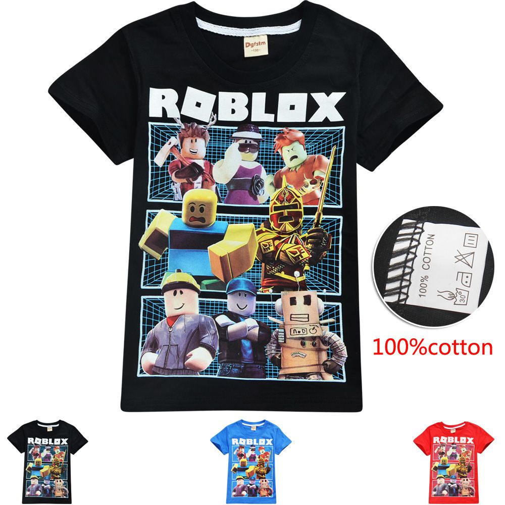 2020 Roblox Cartoon Childrens T Shirt Boys Short Sleeve Top Boy Girls Tops Cotton T Shirt Clothes Kids Clothing From Maigetrading 6 04 Dhgate Com - 10 amazing roblox boy outfits 2019 not
