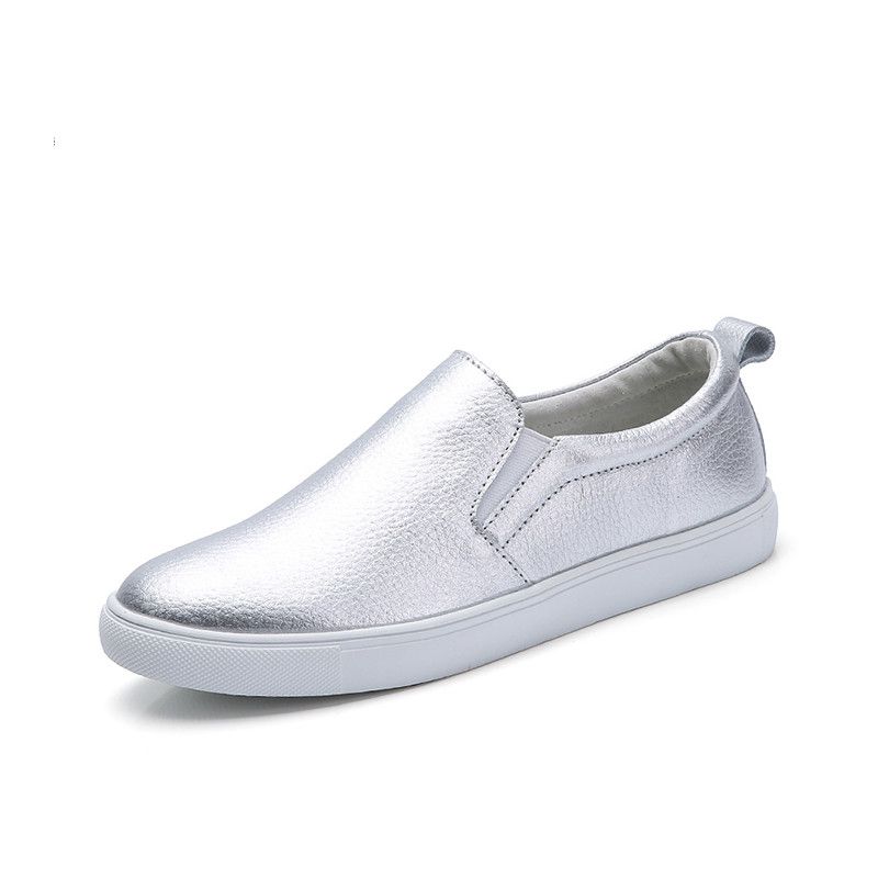 Compre 2019 Primavera Verano Mujer Pisos Mocasines De Cuero Zapatillas De  Ballet Zapatillas De Deporte Blancas Zapatillas Mujer Zapatillas De Tenis  Negras Para Mujer A 29,24 € Del Xinjiamei | DHgate.Com