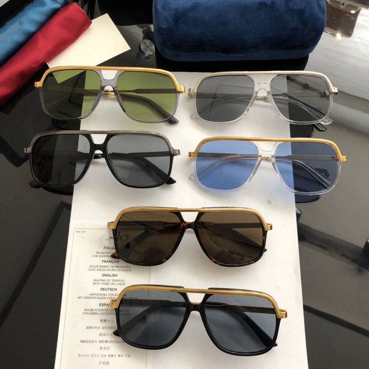 Acquistare Nuovi Occhiali Da Sole Sportivi Quadrati Di Star Stea Style  Unisex GG0200S Uomo Donne UV400 Fashion Euro Am Metal Glasshe Custodia  Integrale Economico | Consegna Veloce E Qualità | It.Dhgate