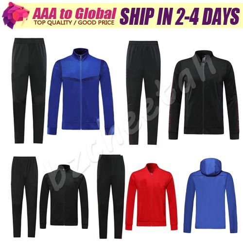 2020 2019 2020 New Man United Tracksuit Sets 19 20 Football Training Suit Jacket Track Suit Pogba Soccer Jacket Survetement From Bzcheetah 33 28 Dhgate Com