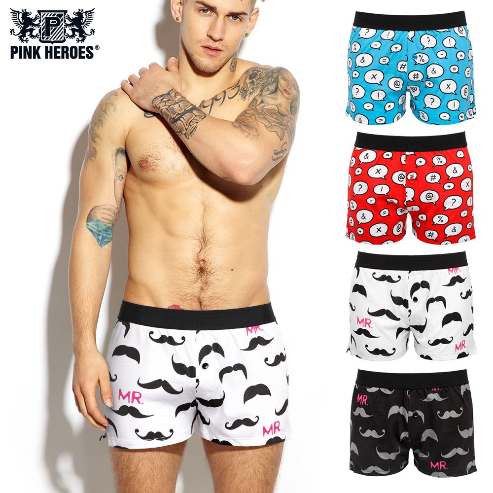 pink boxer shorts mens