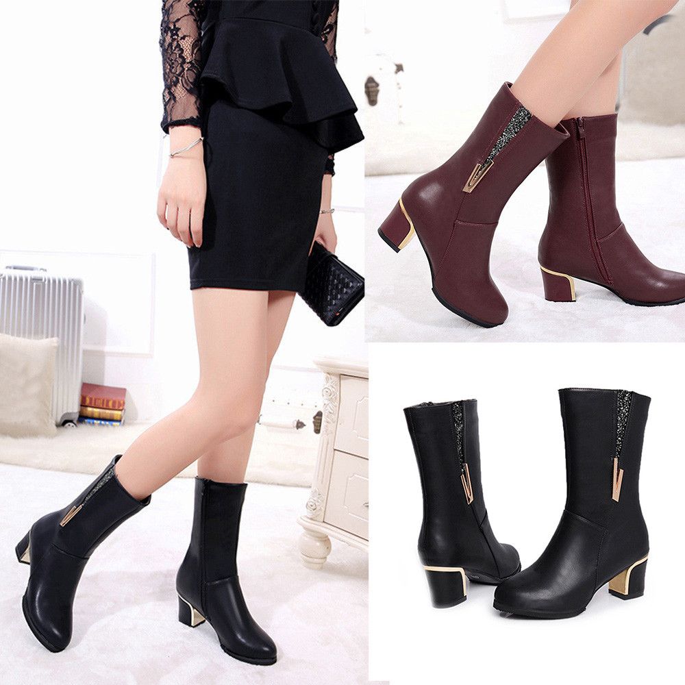 mid thigh boots