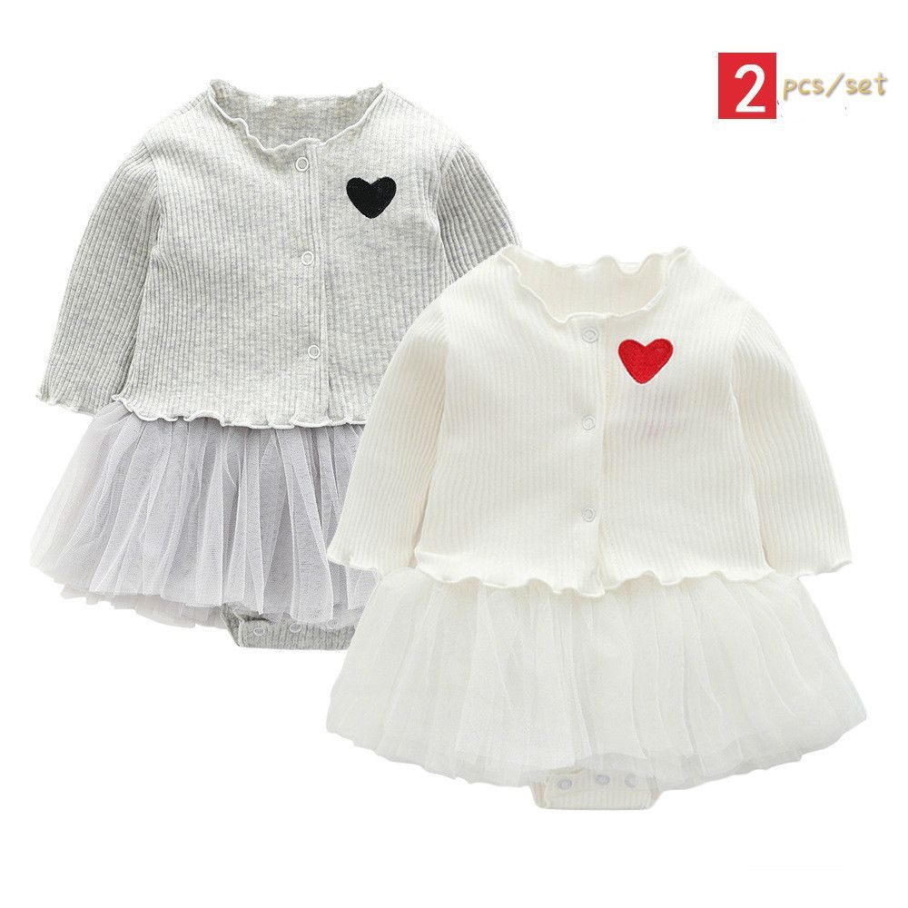 baby girl dress and coat set