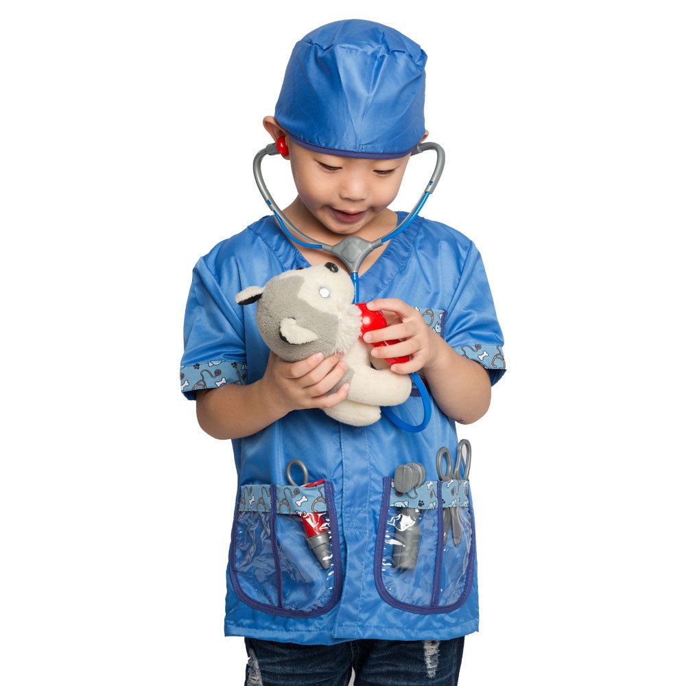 Compra Niños Médico Veterinario Del Niño Del Traje De Cosplay Kinder Rol  Casa Juego De Niños De Halloween De Vestir Para La Educación Barato |  Entrega Rápida Y Calidad | Es.Dhgate