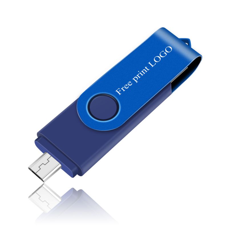 Clés Usb OTG 128G Pen Drive Clé Usb Personnalisée 64gb Pour Smartphone Spin  Logo MicroUSB Personalizzabil3596018 Du 8,78 €