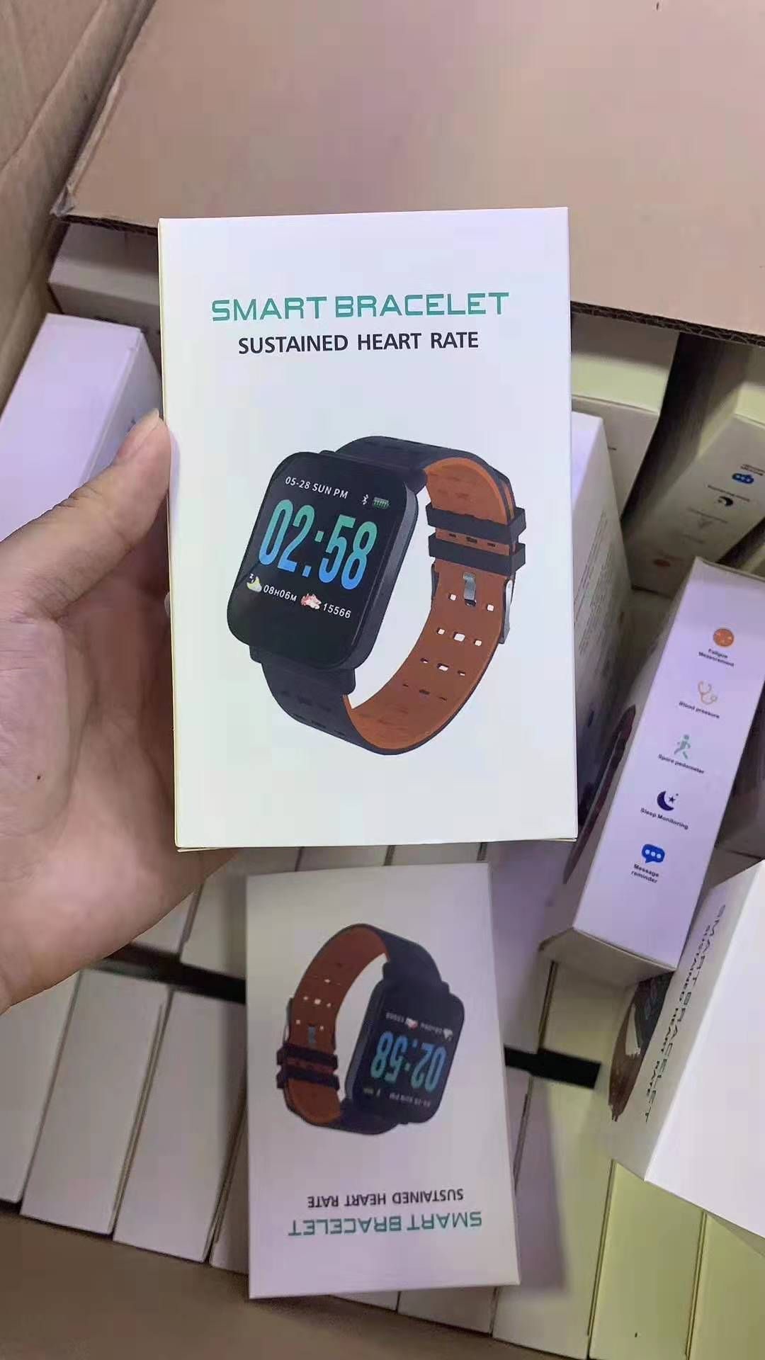 smart bracelet sustained heart rate a6