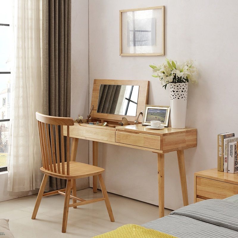 modern wooden dressing table